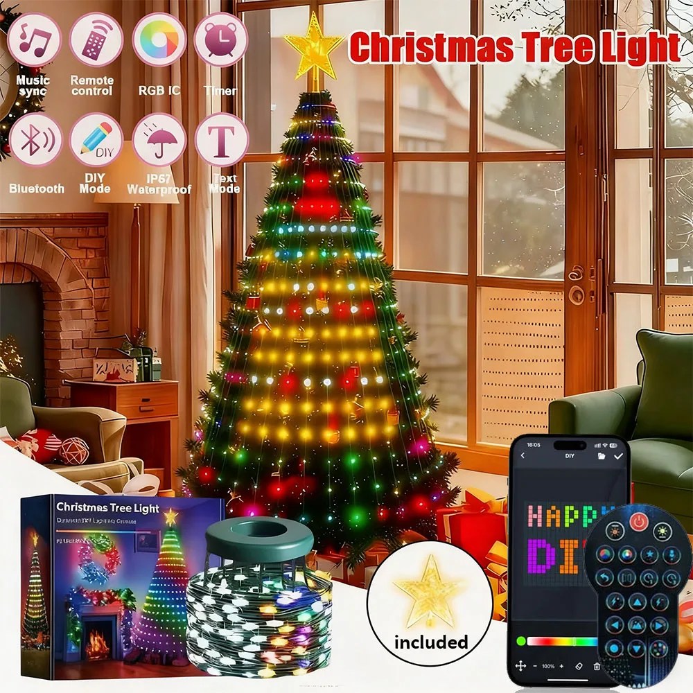 usb-400leds-christmas-tree-string-lights-diy-text-rgbic-holiday-lights-for-garden-patio-christmas-halloween-valentine-decor