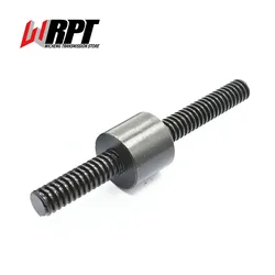 Reverse Thread Left Thread Trapezoidal Screw 45# Steel T12/14/16/18/20/22/24/25/28/30/32 Lead 3/4/5/6 Round Steel Flange Nex Nut