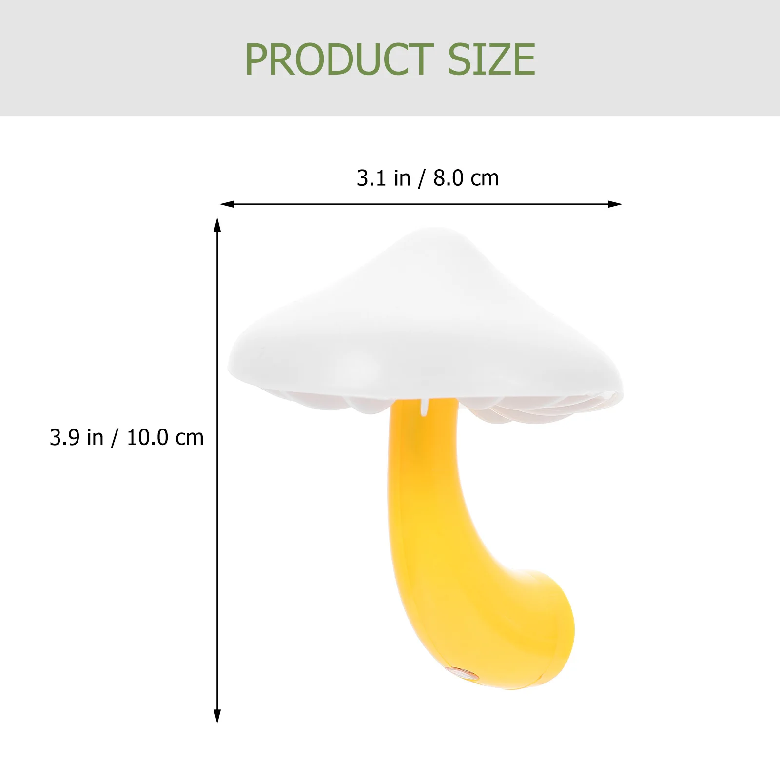 

2pcs Led Light Sensor Mushroom Shaped Bedside Lamp Decorative For Romantic Sensor Hotel Bedroom (Us Plug)