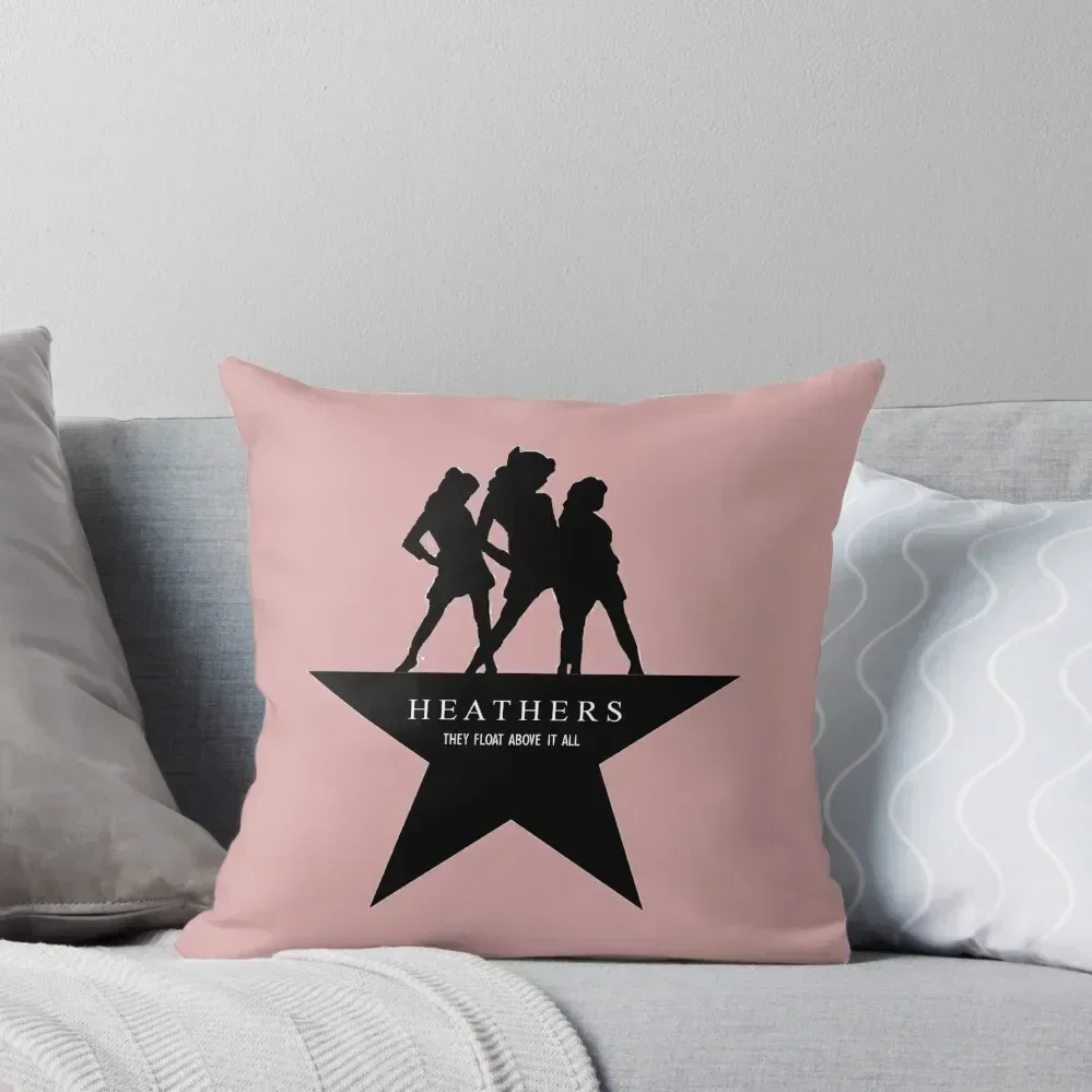 

Heather, Heather, & Heather Throw Pillow Marble Cushion Cover Decorative Sofa Cushions Plaid Sofa Decorative Sofa Cushion pillow