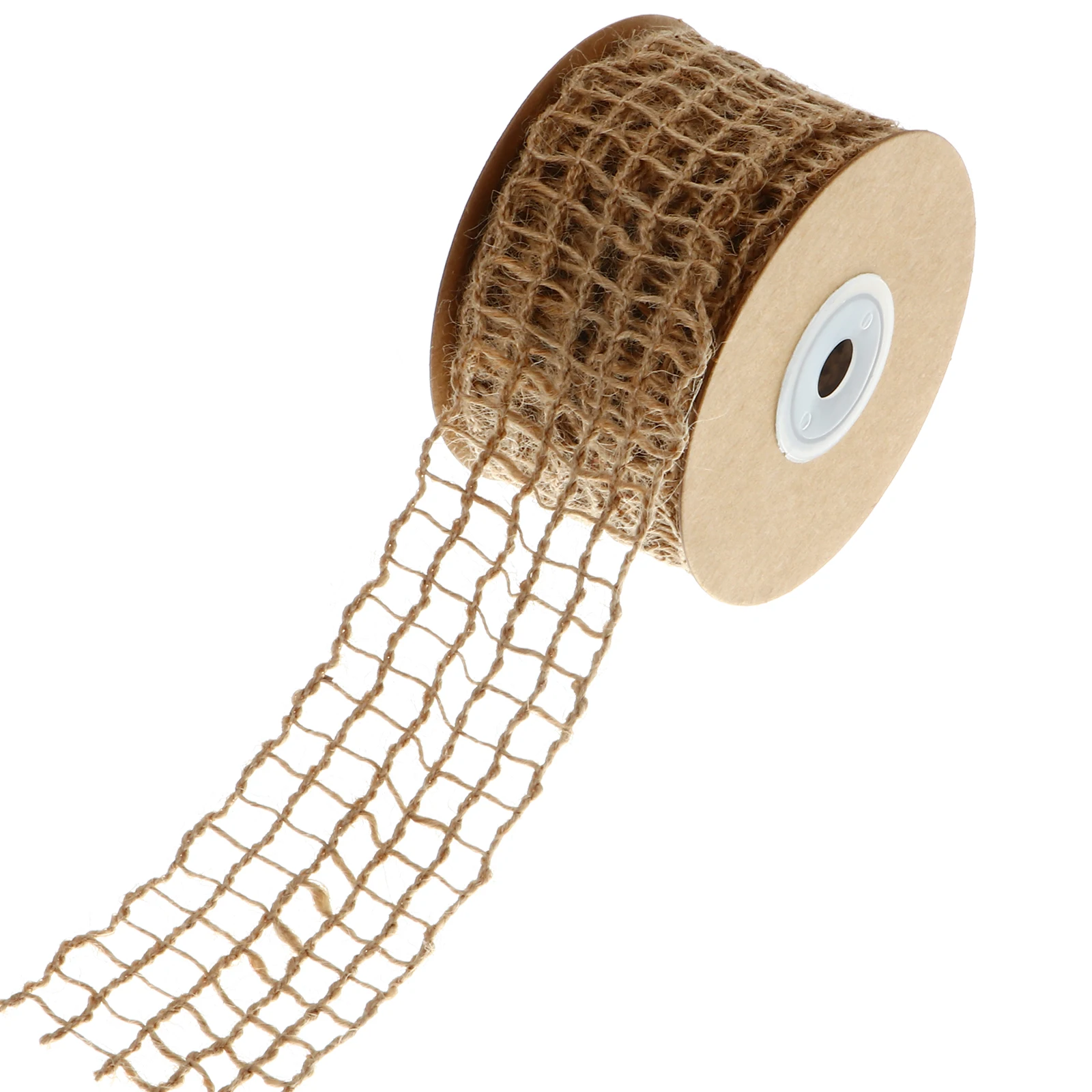 

Hollow Linen Ribbon 5 Yards Wrapping Rope Twine Crafts Decorate DIY Baby Gifts Package Decoration Manual Craft