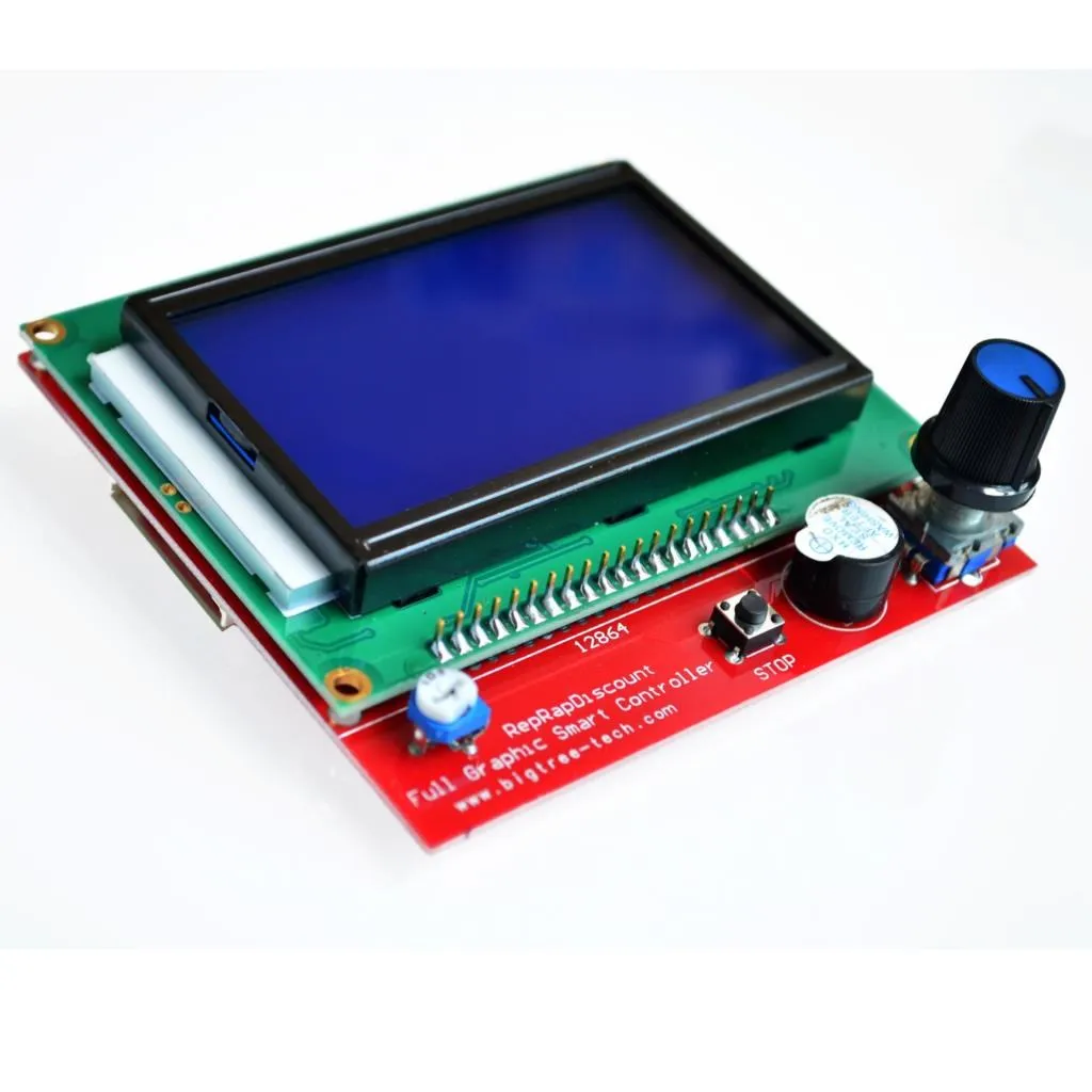 !! 3D printer smart controller RAMPS 1.4 LCD 12864 LCD control panel blue screen