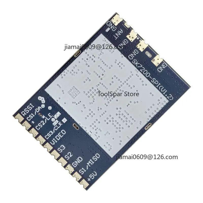 SK7200-SPI 6G-8.2G VRX Receiver, 6000-8260MHz Wireless Analog SPI Open Source Module