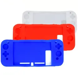 For N Switch Protective Case Soft Silicone for NS Switch NS Console Joycon Cover Game Host Accessories Shell Red