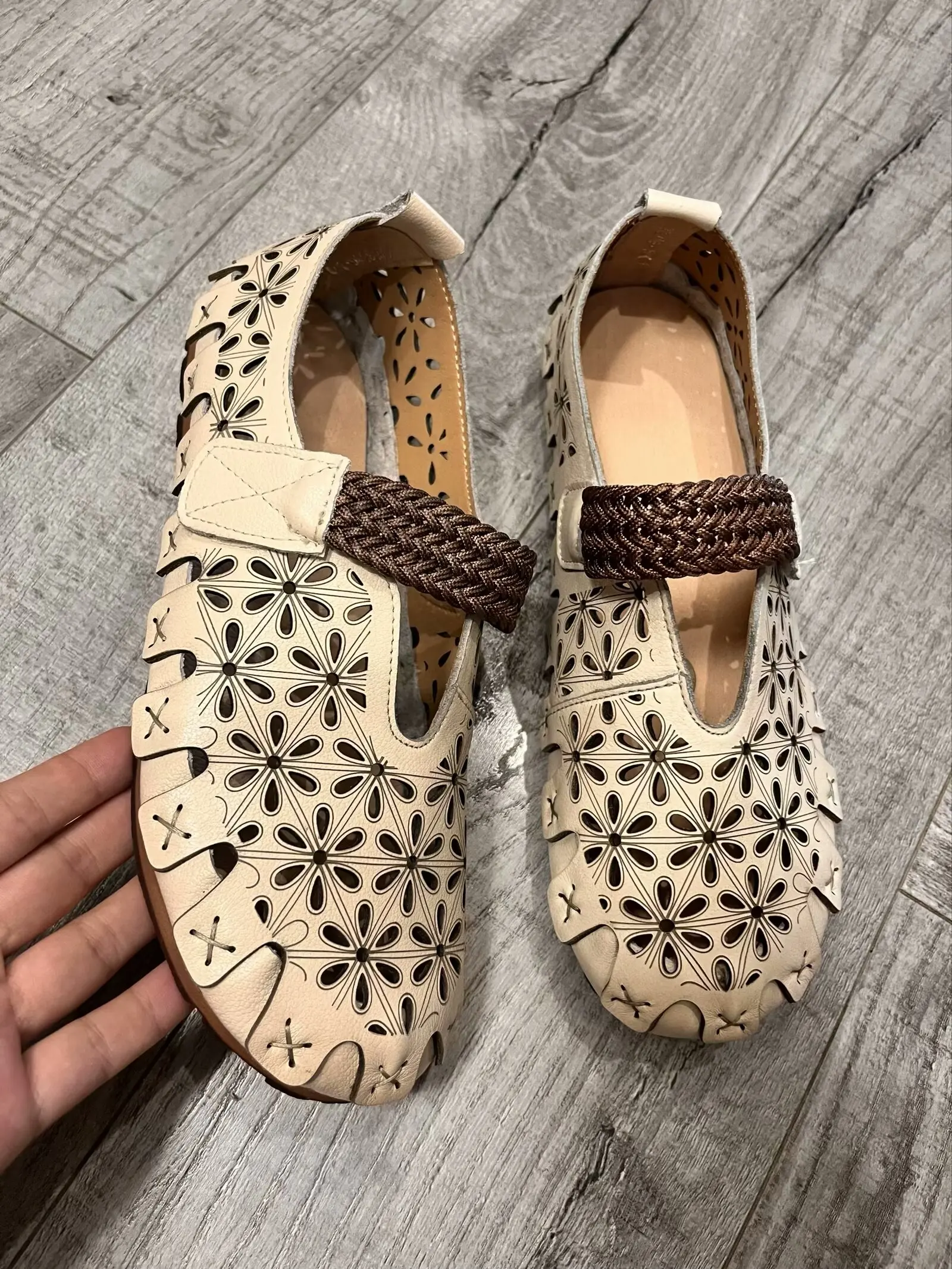 

Женские туфли Birkuir в стиле ретро, женские туфли на плоской подошве с застежкой-липучкой из коровьей кожи, роскошные туфли-лоферы на плоской подошве из натуральной кожи