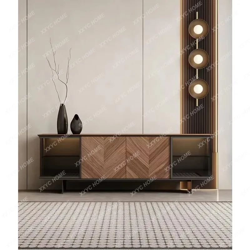 XXSimple Storage Normal Tv Stand Universal Brown Design Wooden Minimalist Tv Stands Living Room Modern Televisor Home Furni