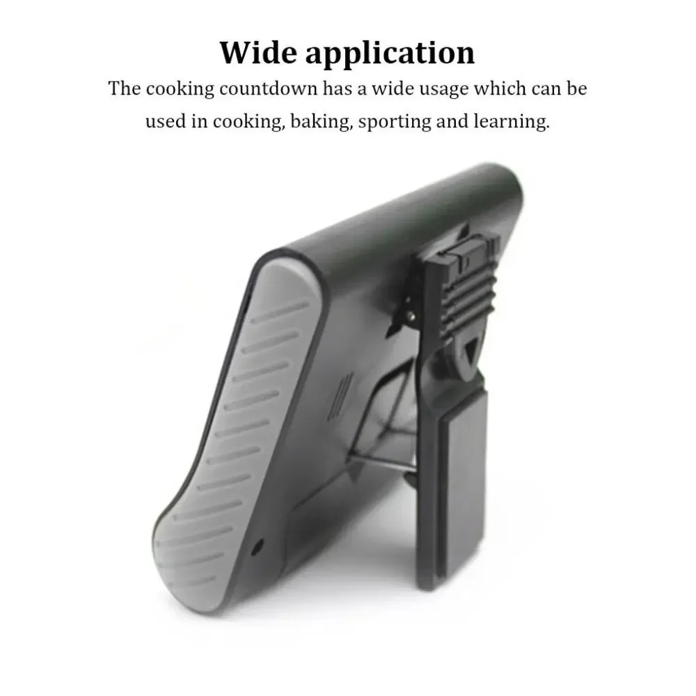 Multifunctional LCD Digital Timer Simple Style Big Screen Kitchen Cooking Timer Without Battery Cooking Baking Timer