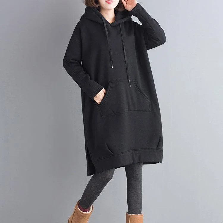 

Женская толстовка с капюшоном больших размеров Thiened Fce Long Sve, корейская повседневная уличная одежда, весна-осень-зима