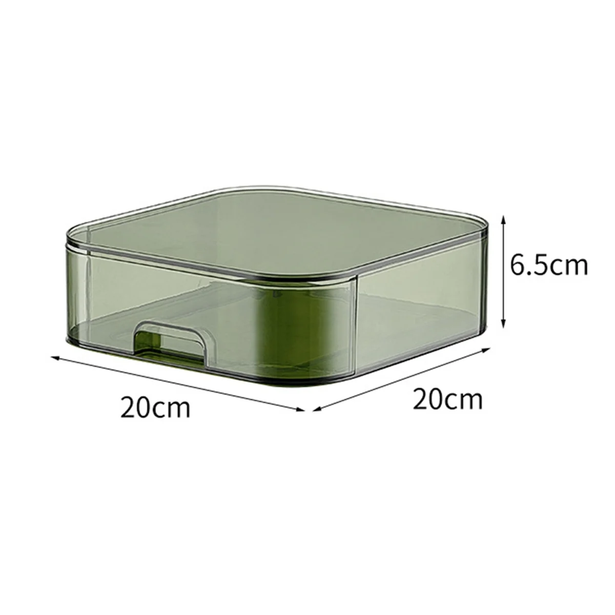 

INW-0eMakeup Organizer with Stackable Drawer Countertop Vanity Cosmetics Organizers for Skincare Perfumes Lotions Lipsticks