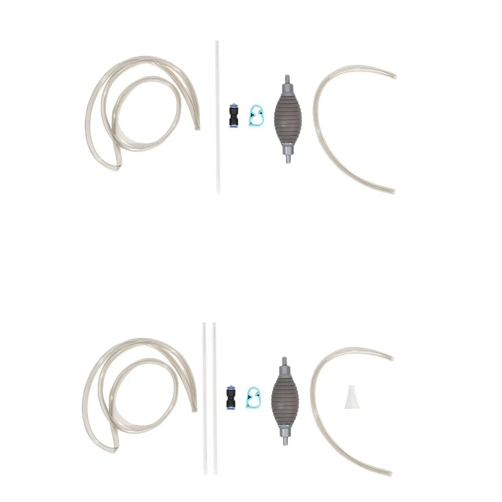 حوض السمك مغير المياه سيفون الأسماك لخزان الحصى الصغيرة مكنسة كهربائية مع تمديد خرطوم المياه أدوات تنظيف الملحقات #3