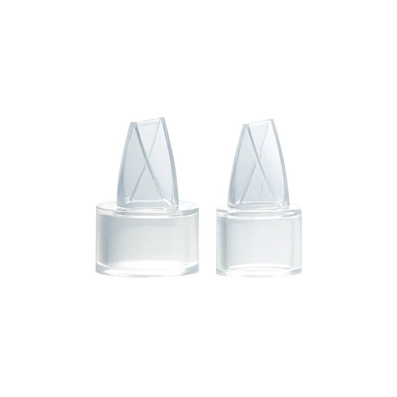2 Pieces Compatible With Manual Electric Breast Pump Accessories Duckbill Valve  Suction Port  Liquid Food Grade Silicone Gel