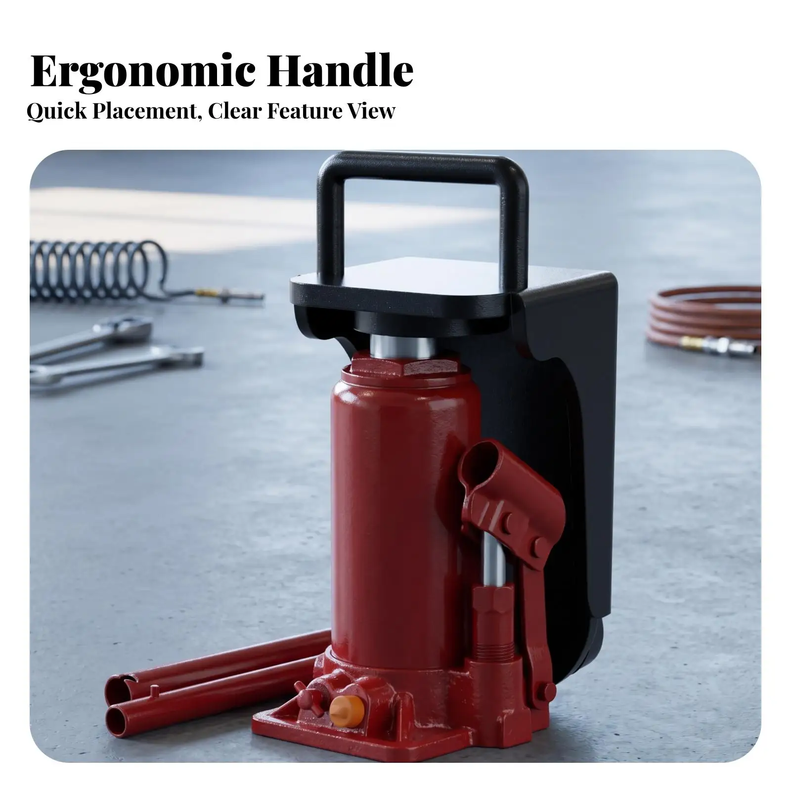 Adapter Stable Container Jack Adapter with Handle Secure for Industrial Workers