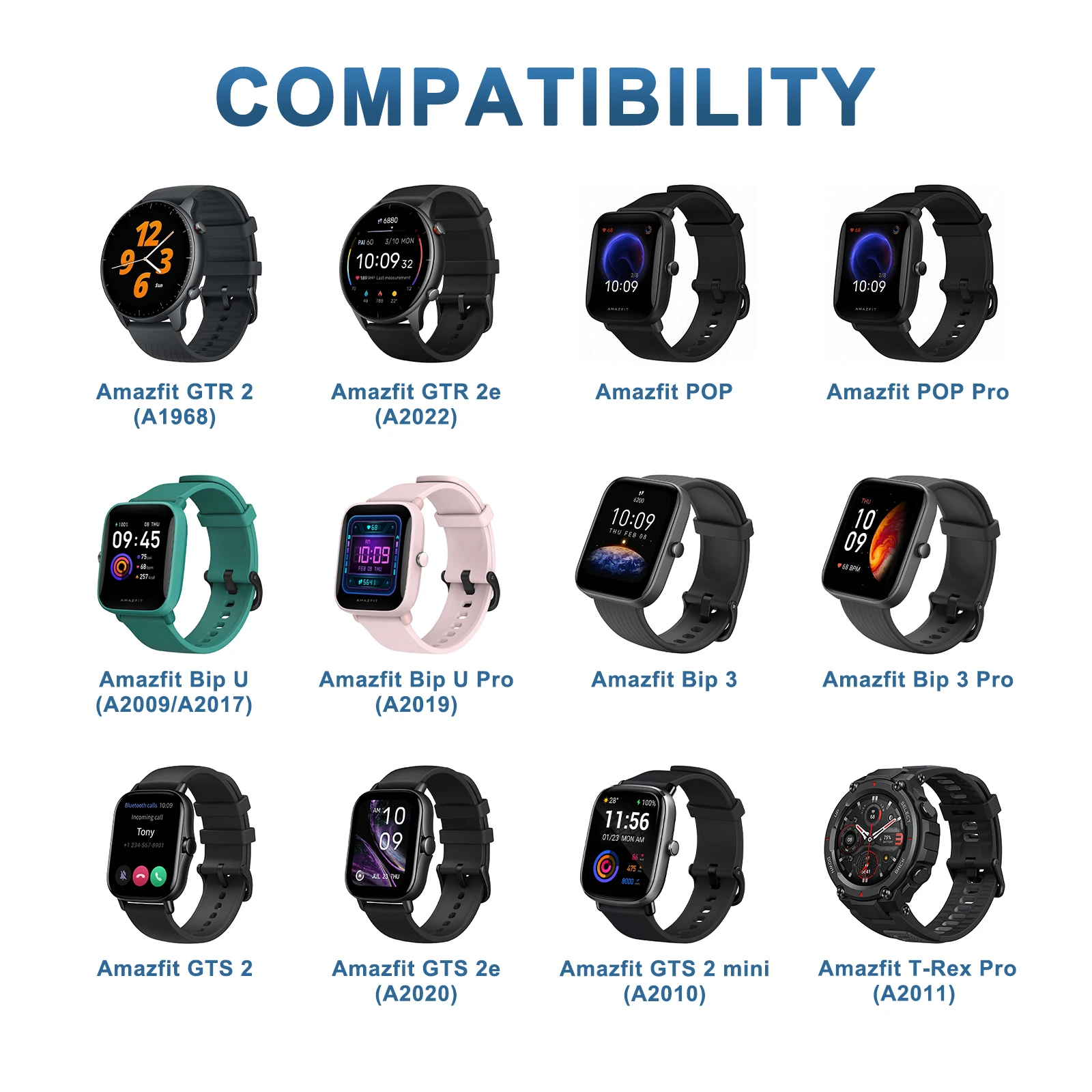 USB C Charger For Amazfit GTS 2e/GTS 2 Mini/T-Rex Pro/Bip 3 Pro Charging Cable For Amazfit GTR 2e/Pop Pro/Bip U Pro Charger