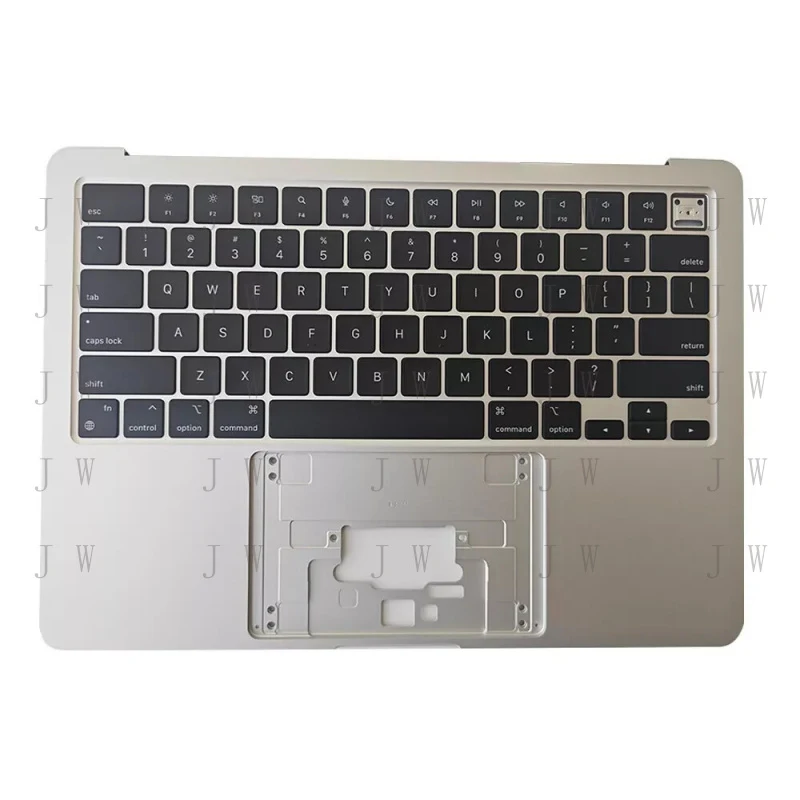 

DDW Upper Silver Top case US Keyboard Palmrest For MacBook Air 13" M2 A2681 2022
