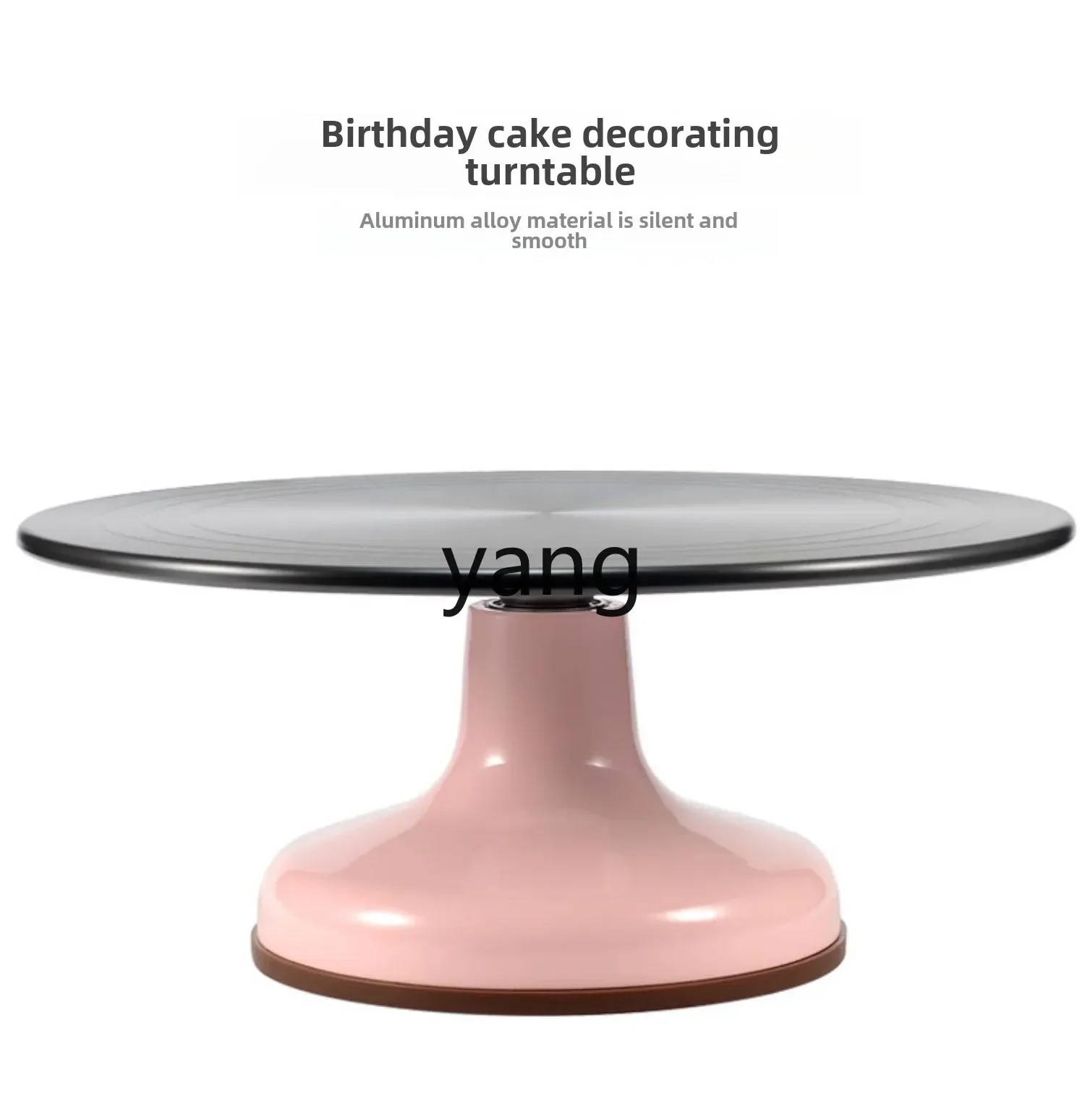LTT aluminum alloy piping table hard film support table rotating table household baking tools