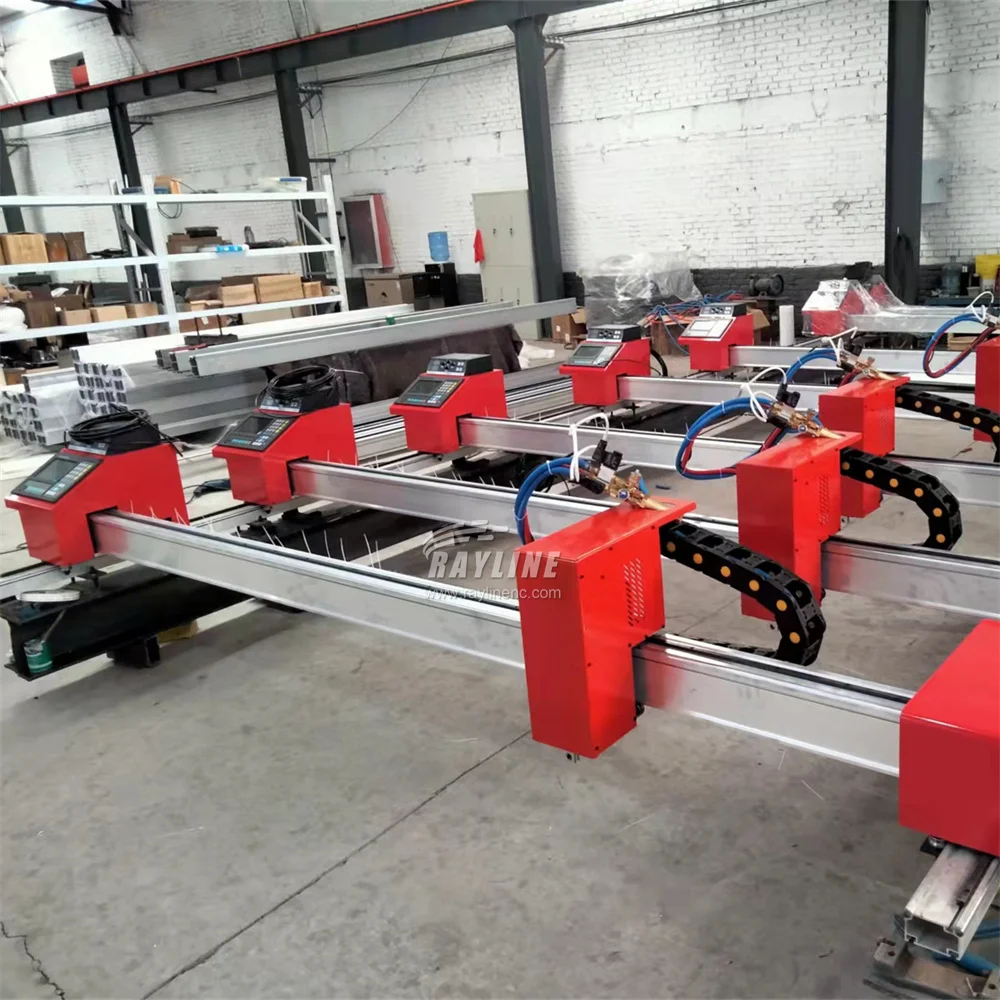 Portable Small Gantry CNC Plasma Cutting Machine for Sheet Metal Cutting 65A 85A 100A 120A 200A Stepper Motors Core