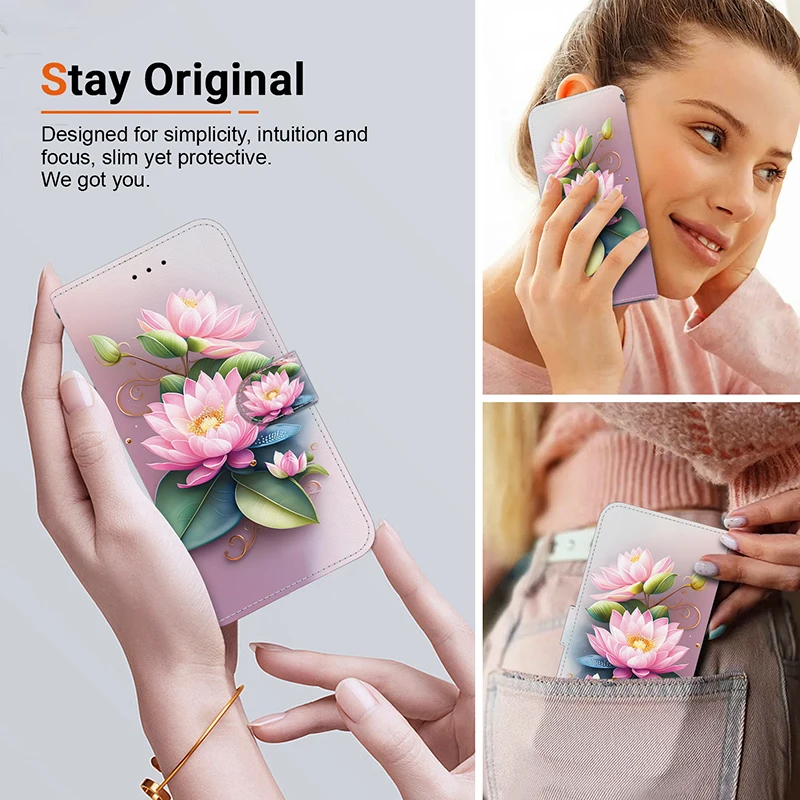 Étui de téléphone portefeuille en cuir de luxe pour Samsung Galaxy, M53, M54, M44, M13, M14, 4G, 5G, M55, M62, M04, M15, M23, Flip Cover, Card Slot