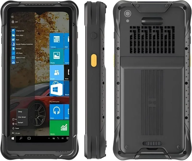 

Sincoole Windows Rugged Tablets Barcode Scanner Reader IP67 Waterproof 6.5 Inch Intel N5100 128GB ROM Mobile Data Collector NFC