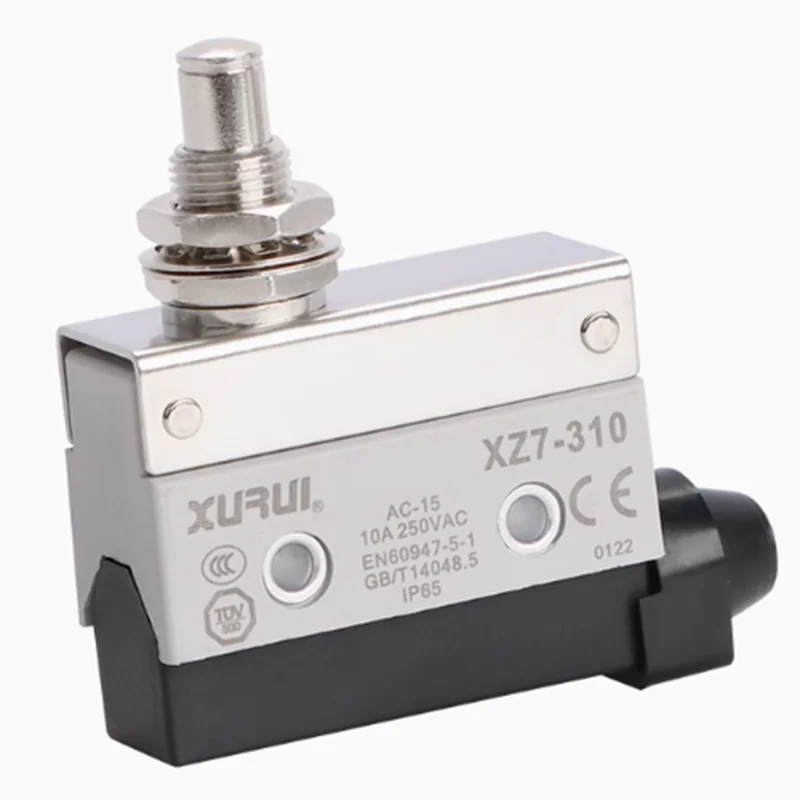 

XZ7-7/10/20/21/40/41/44/66/7310 XZ-7310/7310 Серебряный контактный переключатель XZ-AC-15 10A 250VAC Концевой выключатель Микропереключатель Дорожный переключатель