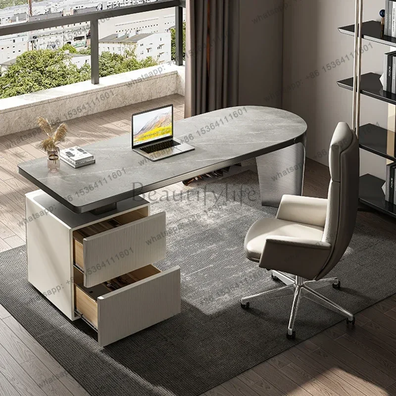 Designer Table Office Desk Gaming Lift-top Table Study Square Monitors Computer Desk Executive Designer Tavolino Hotel Furniture