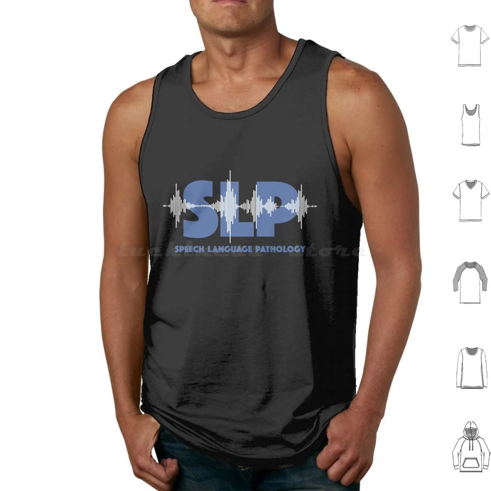 Speech Therapist Gifts For Slp Month Tank Tops Vest Sleeveless Speech Therapist Speech Therapy Slp Speech Language Pathology