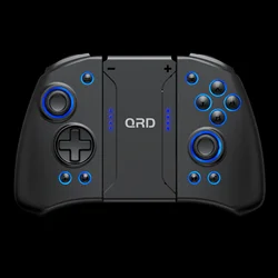 QRD Stellar T3 Wireless Joy-pad For Switch 2/Switch OLED Hall Effect Joystick 7 colors LED Light Controller Micro Switch Buttons