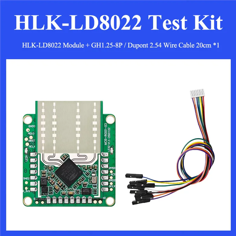HLK-LD8022 77-81Ghz Millimeter Wave BSD Blind Spot Detection Radar Module for Motorcycle E-Bike Low Speed Special Vehicle