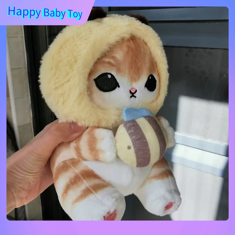 

100%Genuine Mofusand Shark Cat Plush Toys 10/23/30cm Cosplay Animal Forest Cat Series Cute Plush Doll Decorative Ornaments