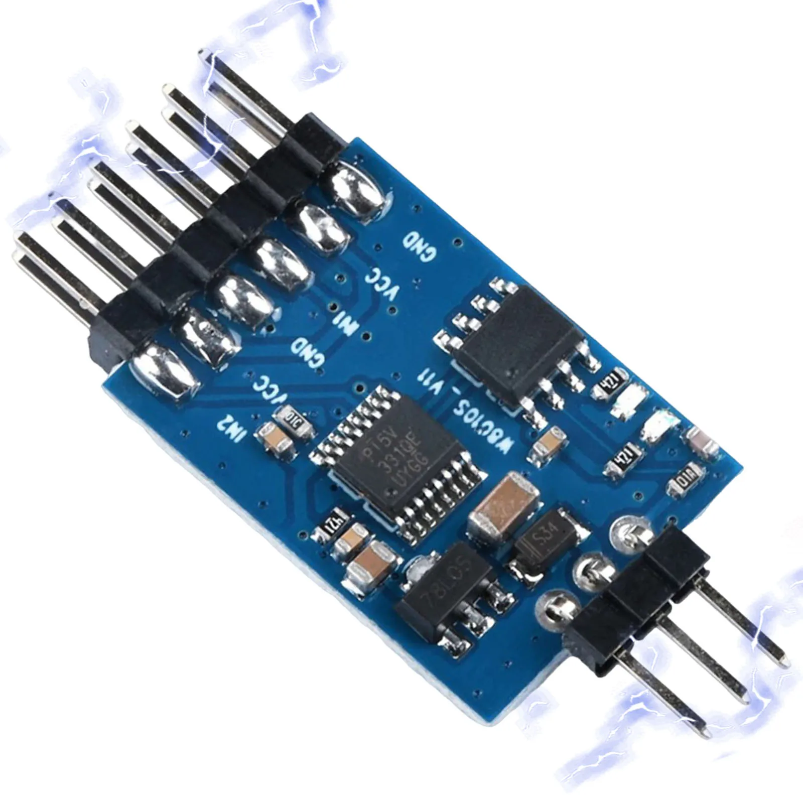 2-50Pcs 3-Way Video Switcher Module Stable Transmission Module FPV Crossover Camera Drone Remote Controlled Switching Device