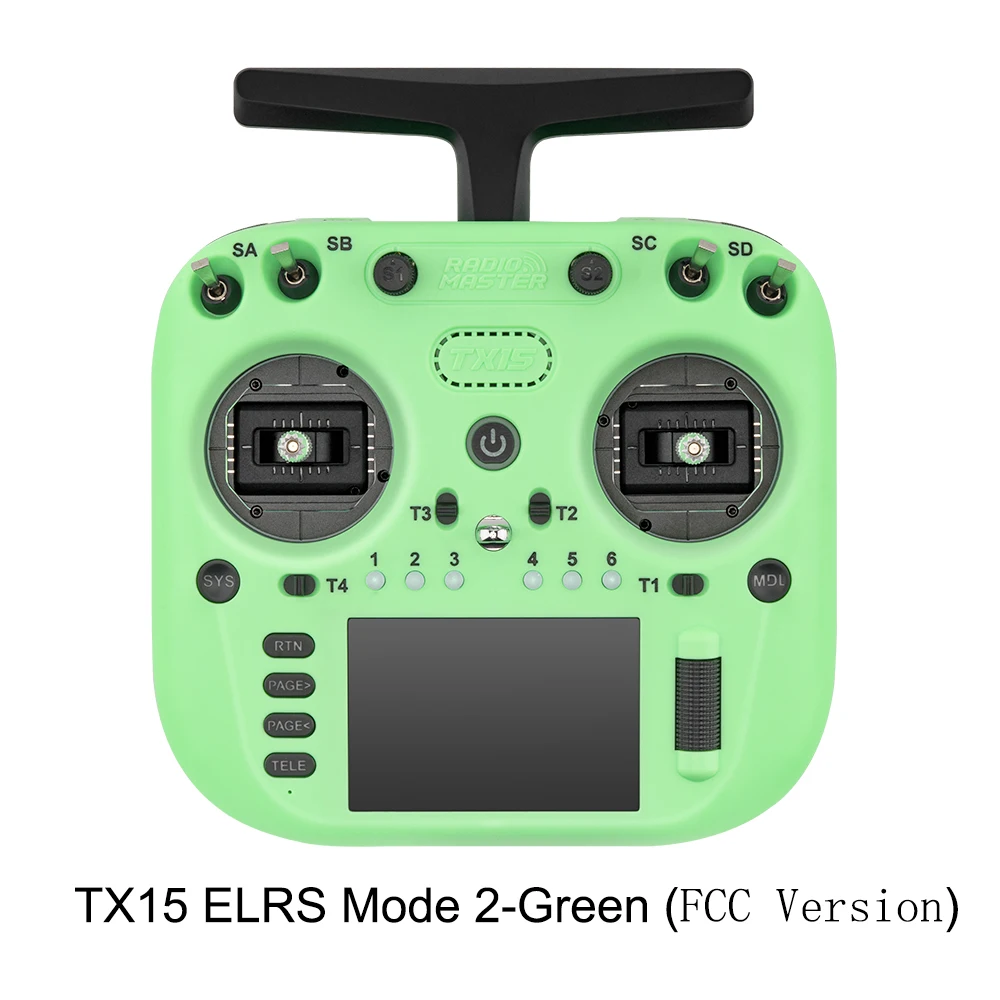 Pre-Order Radiomaster TX15 3,5 inch IPS touchscreen radiocontroller ExpressLRS V5.0 Hall Gimbal ingebouwde gyromicrofoon