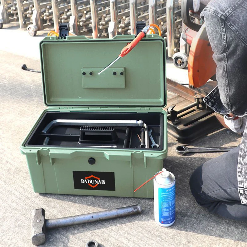 الأجهزة صندوق الأدوات سميكة أداة مقاومة للماء المحمولة إصلاح المنزلية الحفر الكهربائية المطرقة أدوات المنظم صندوق تخزين السيارة