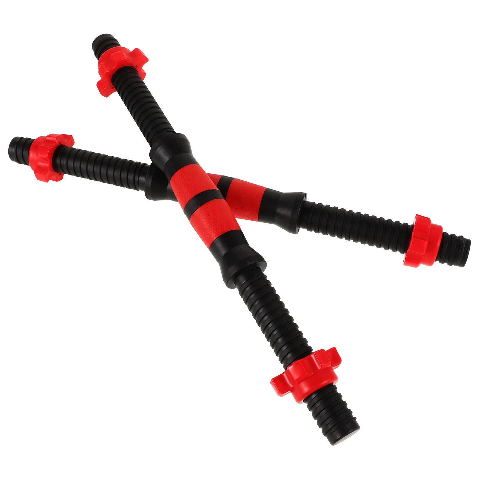 

2pcs Dumbbell Handles Knurled Steel Spinlock Collar Mini Barbell Bars Weight Lifting Home Gym Equipment Accessories
