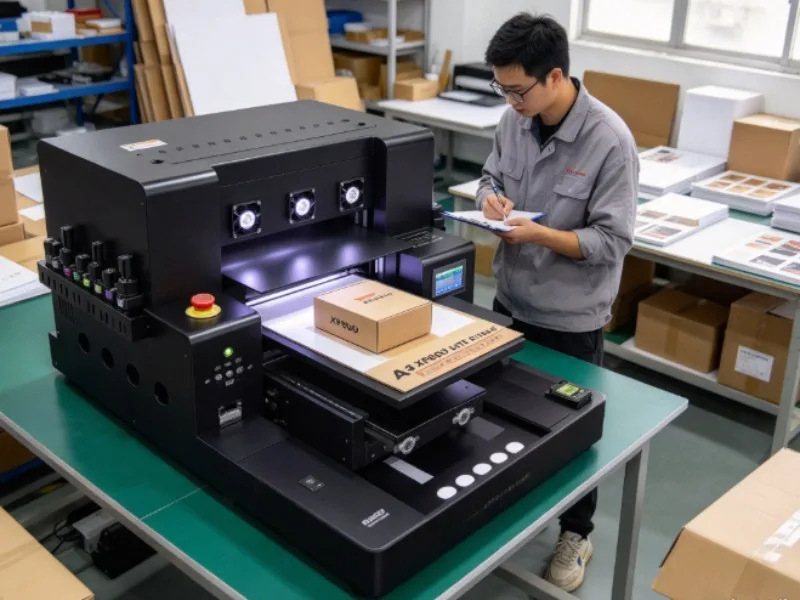 6090 UV DTF Printer A1 Format CCD Vision Alignment I3200 Head For Permanent Transfer Sticker Production
