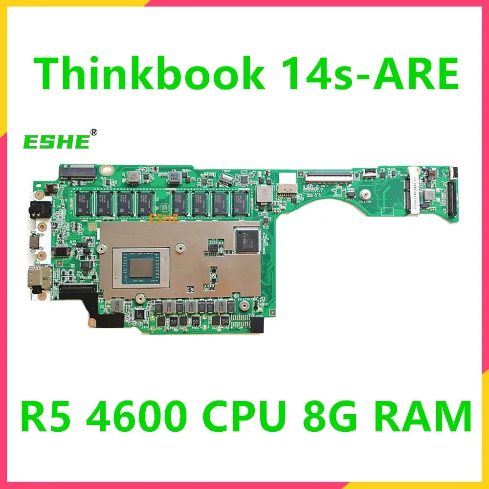 

For Thinkbook 14S-ARE S550-14ARE Laptop Motherboard With R5 4600 CPU 8G RAM 5B21B44571 BM5998 REV1.2 100% Fully Test