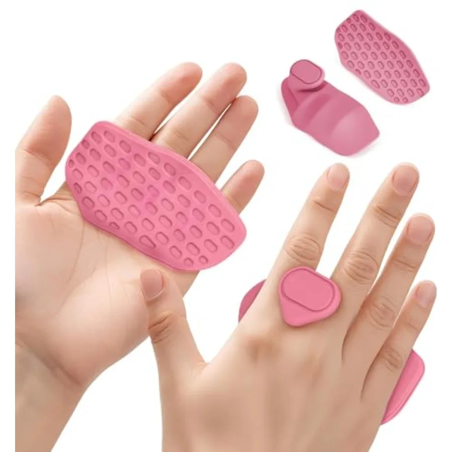 

Anti-Slip Workout Grips, Gym Grips Weight Lifting Grips Pads, Ergonomics Weight Lifting Gloves for Men Women Deadlift, Fitness
