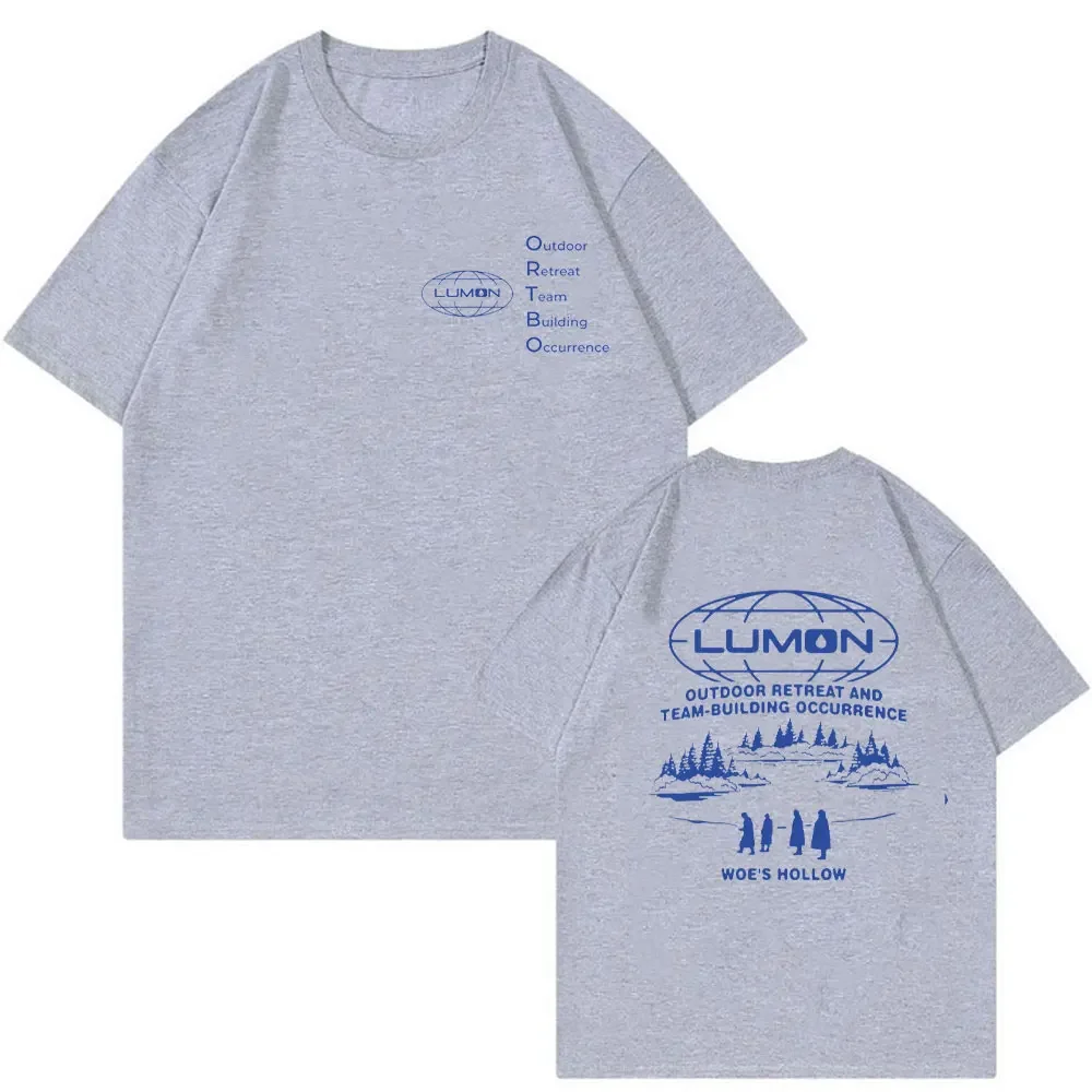 قميص Lumon Macrodata Refinement Severance، قميص Severance Dieter Eagan National للجنسين صيفي قطني بأكمام قصيرة ورقبة دائرية