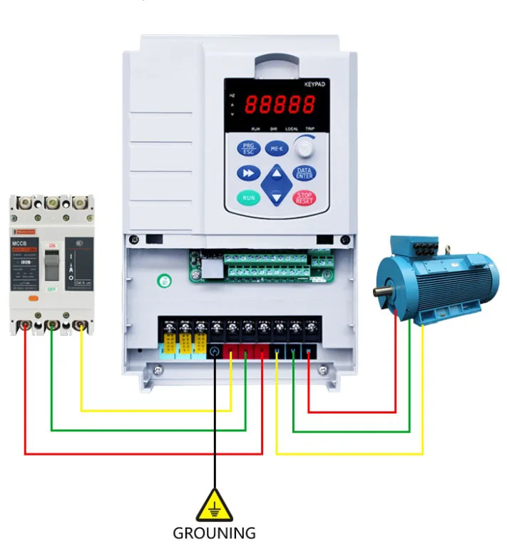 

China 12 Years Factory low frequency inverter charger 3phase 22kw 50hz to 60hz 380v For fan start