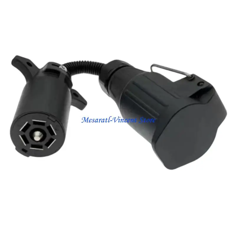 A70F Trailer Light Wiring Adapter with Black Housing and Cable Design