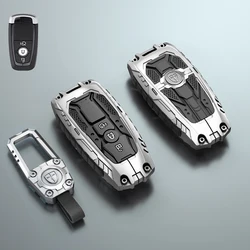 For Ford Mustang Kuga Focus Fusion Mondeo Ecosport RANGER 2023 2024 2025 Car Key Case Keyless Cover Key Shell Car Accessories