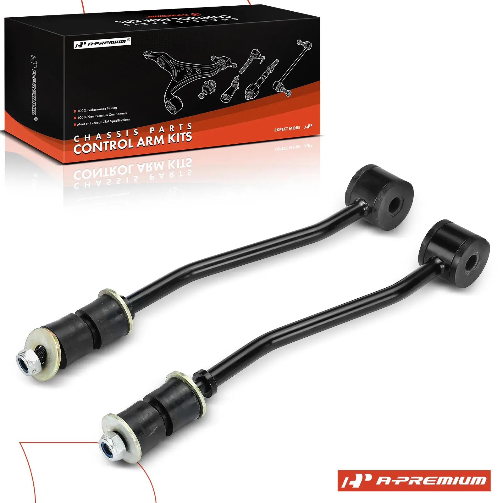A-Premium 2x Rear Left & Right Sway Bar Link for Ford F-150 F-350 Bronco 1980-1989