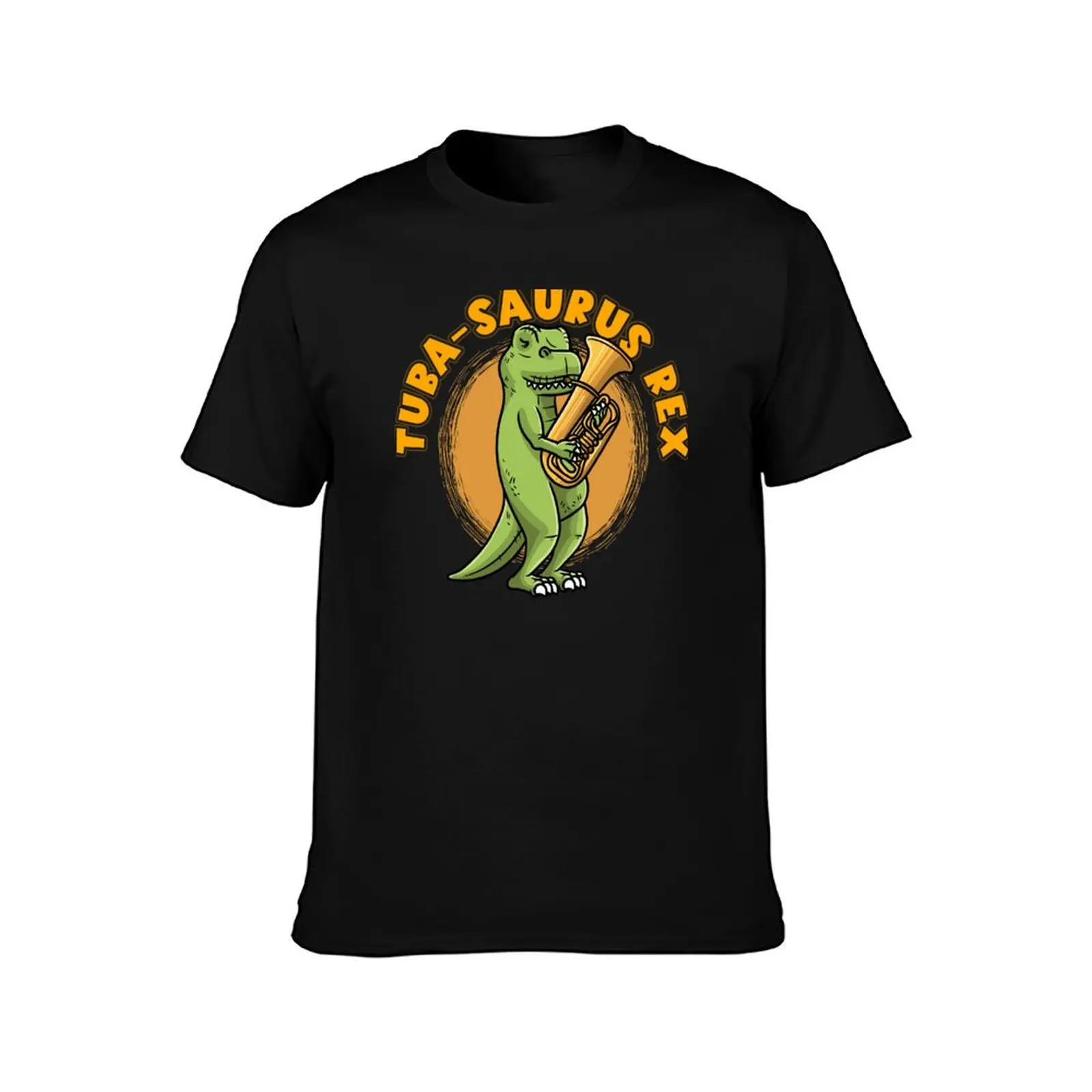 Tuba-Saurus Rex With Dinosaur Marching Band Tuba player T-Shirt Novelty Graphic Tee Shirt T-Shirt