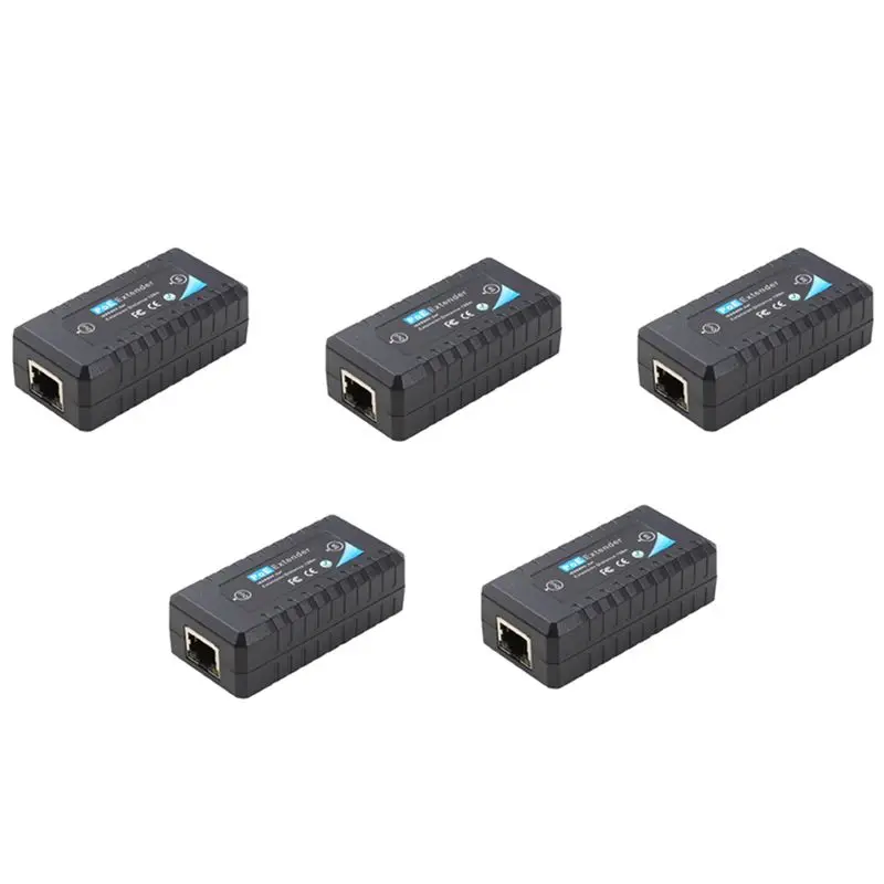 ABRI-5X 1 Port POE Extender 10/100Mbps With IEEE 802.3Af Standard Input/Output For IP Camera Transmission Distance 120 Meters