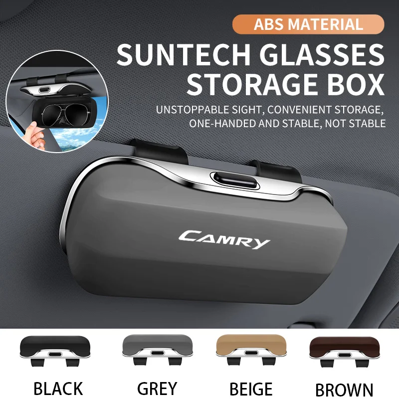 

For Toyota Camry xv30 2002~2005 2021 2025 body kit interior key Accessories Car Visor Sunglasses Car Glasses Case Glasses Holder