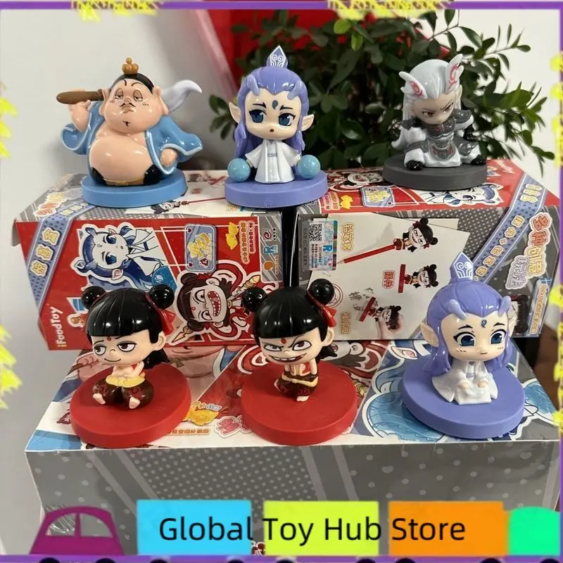 

Серия Narwhal Zhaomeng, слепая коробка, украшения для рабочего стола, украшения для книжной полки, модные коллекционные игрушки, аниме, окружающие подарки