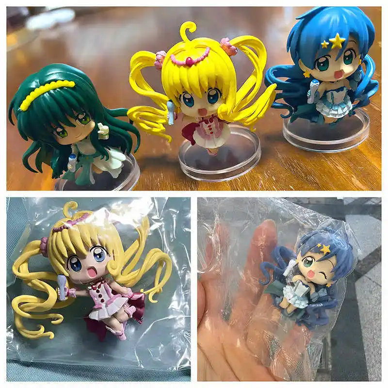 Bushiroad 인어 멜로디 Luchia Hosho 캐릭터 입상 애니메이션 스타일링 장식 캡슐 장난감 재고 있음 Collectible Handmade Model