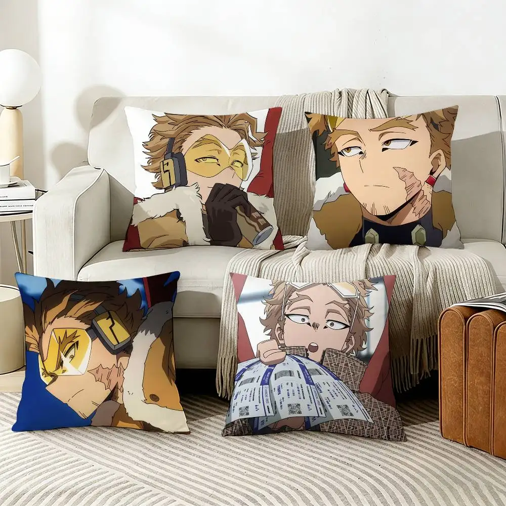 

BNHA Hawks M-MHA Pillow Case Living Room Sofa Cushion Cover Suitable For Home Bedroom Room Decoration