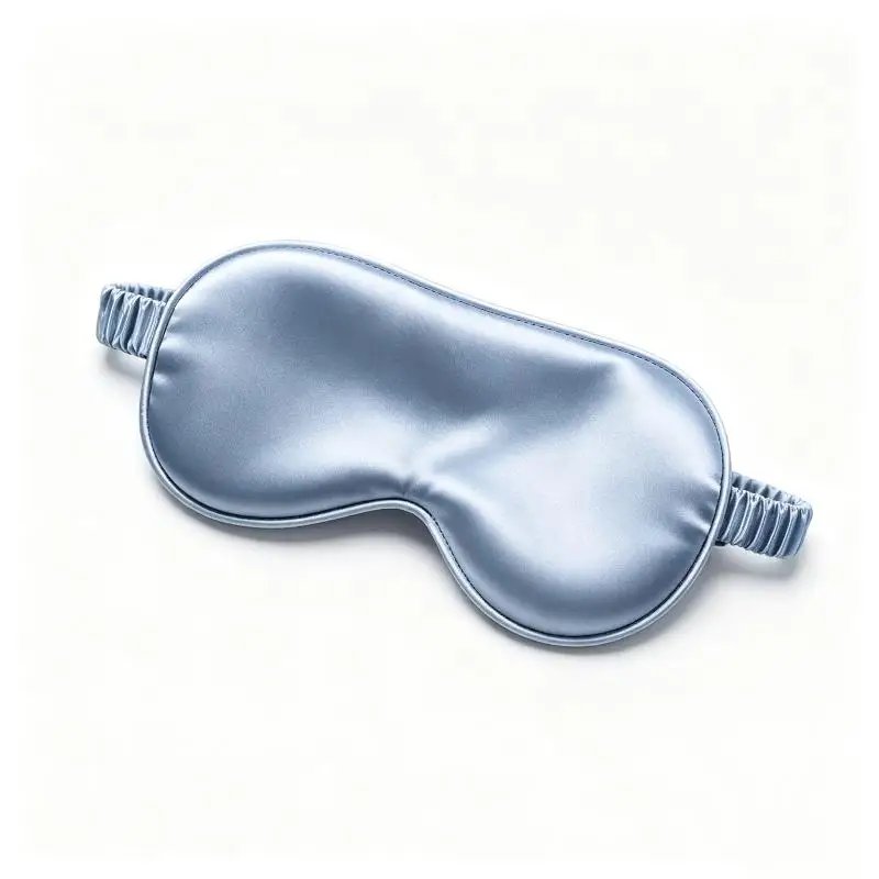 Double-Sided Silk Sleeping Eyeshade Light Blocking Breathable Travel Sleep Eye Mask Protective Safety Goggle Eye Wear