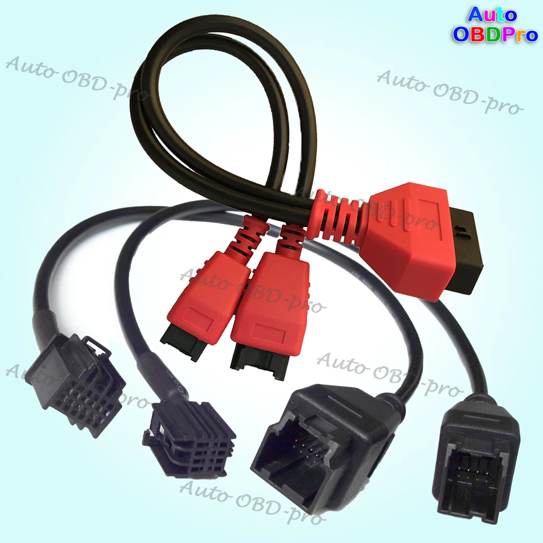 

Соединительный кабель для программирования FCA 12 + 8 для запуска x431/XTOOL/Autel DS808 Maxisys 906 908PRO для адаптера шлюза chrysler 12 + 8