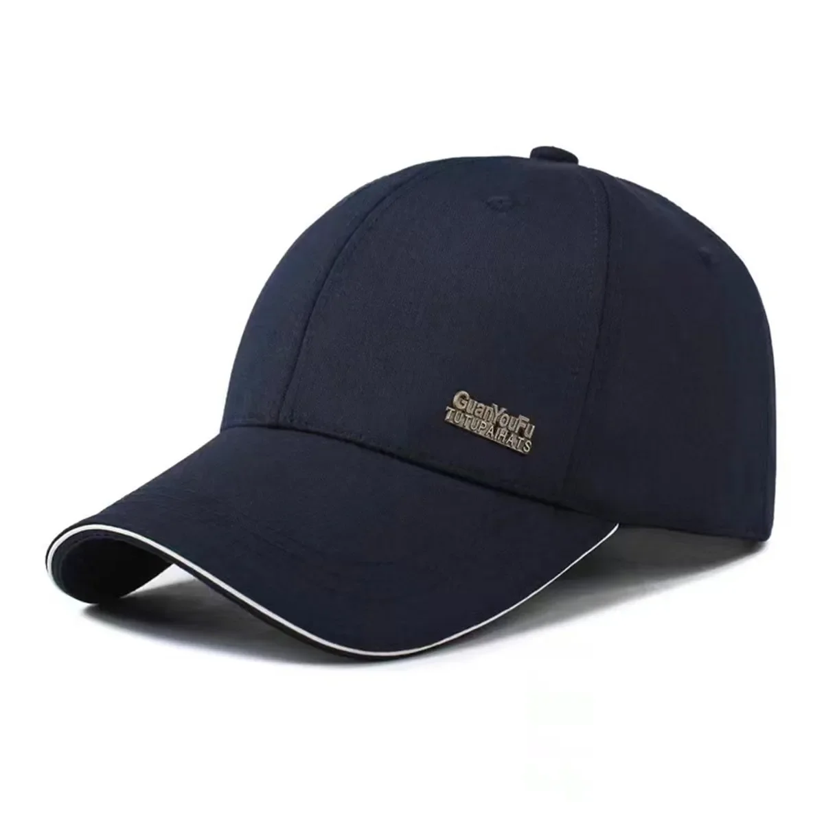 Unisex GuanYouFu Letter Label Baseball Caps Spring Autumn Outdoor Adjustable Casual Hats Sunscreen Hat