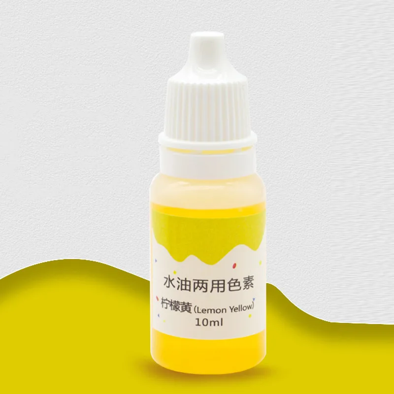 10 ml ręcznie robionych pigmentów do farbowania mydła Diy Natural Pigment Płynny pigment do robienia rękodzieła, takiego jak Playdoh, skorupki jajek